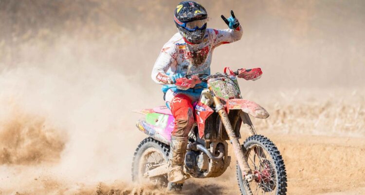 Chileno Ruy Barbosa logra la mejor actuación de un latinoamericano en el GNCC de EE.UU.