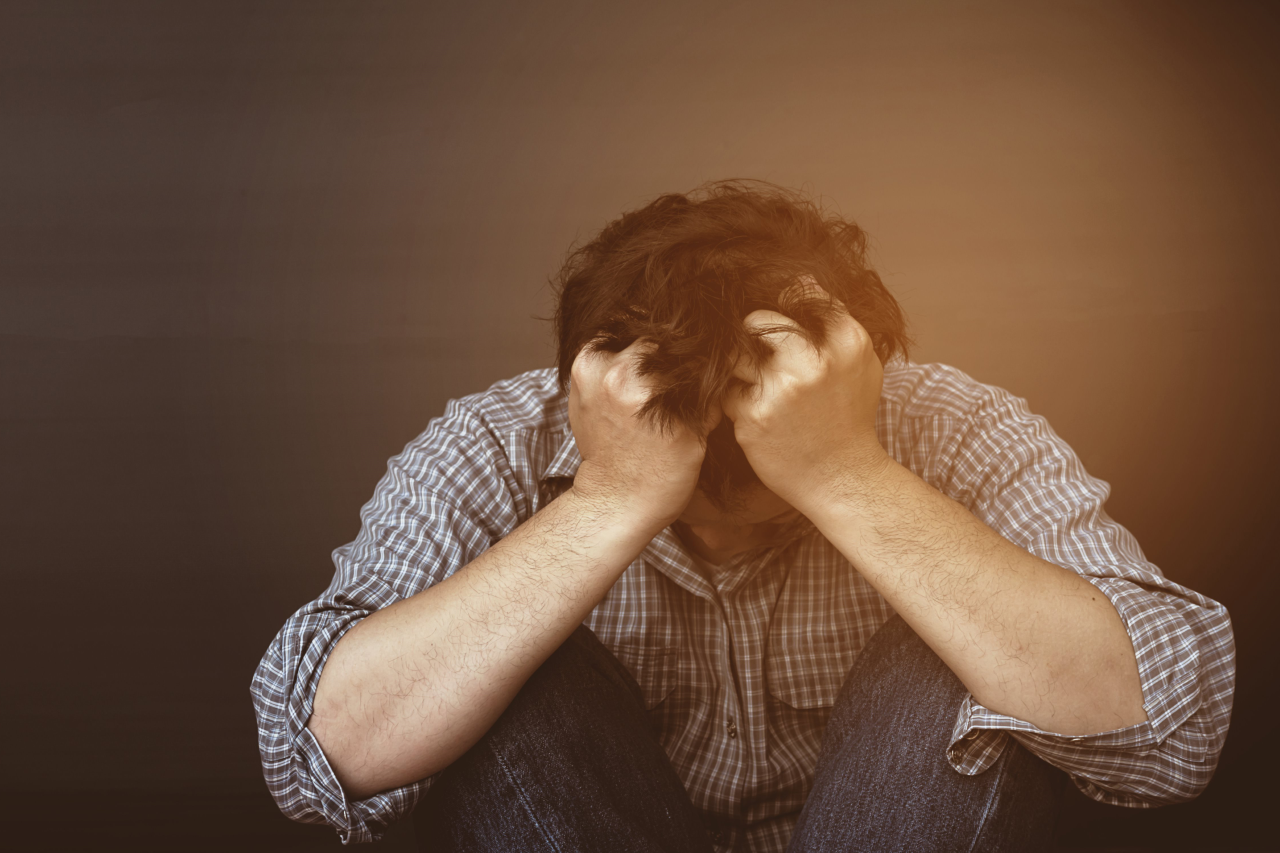 Persona con problemas de salud mental. Mhaite.com