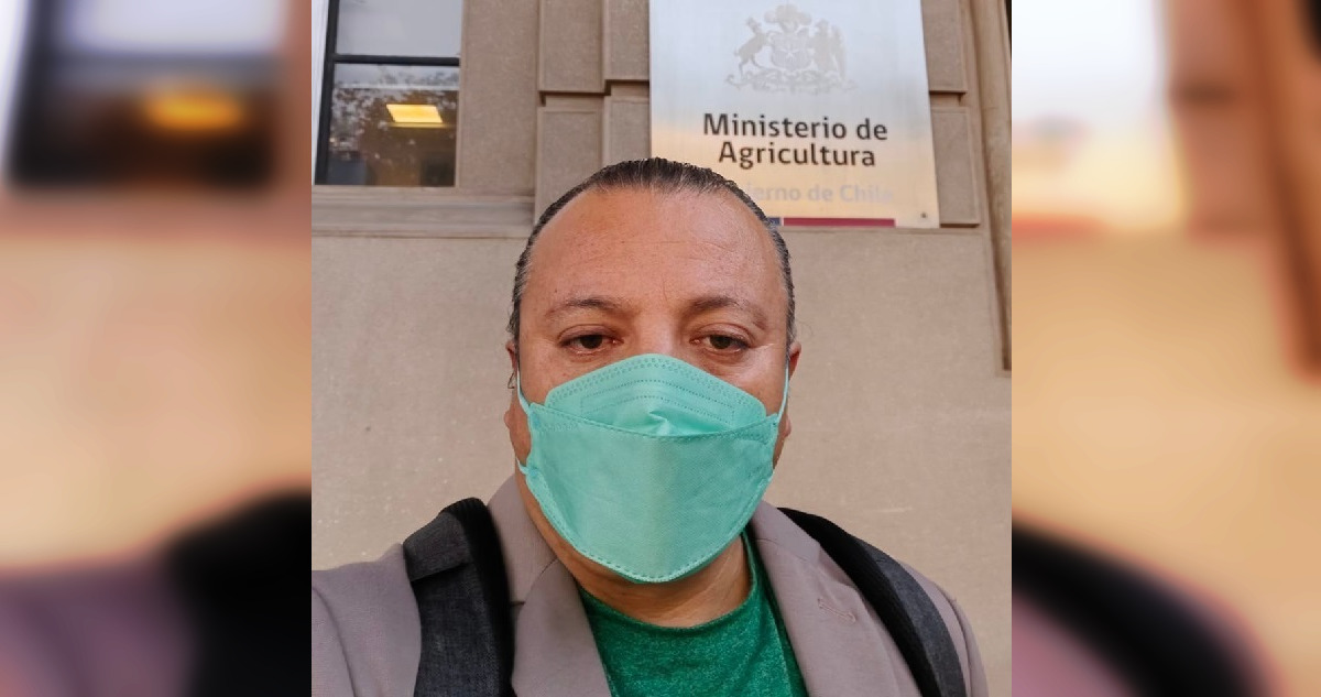 El exseremi Rubén López.