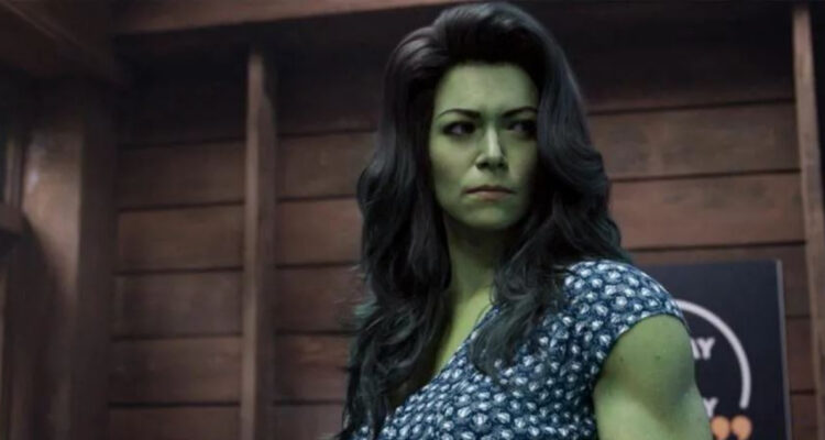 Jennifer Walters como She-Hulk en su serie.