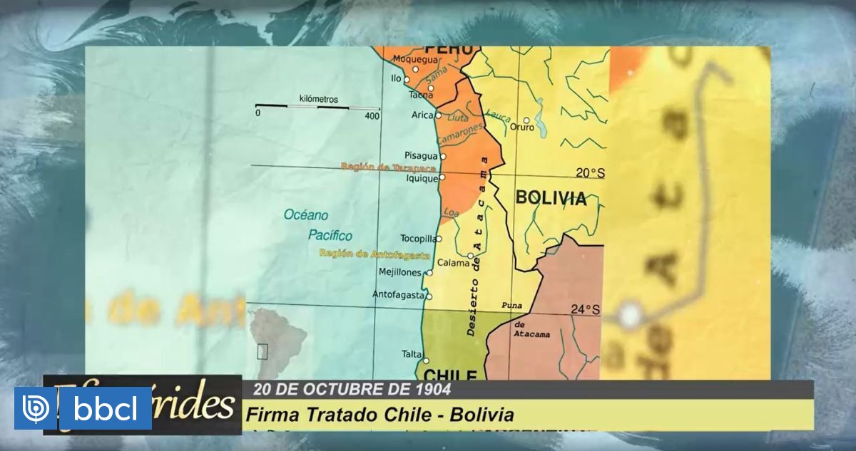 Efemérides El 20 De Octubre De 1904 Se Suscribió El Tratado De Paz Entre Chile Y Bolivia 3755