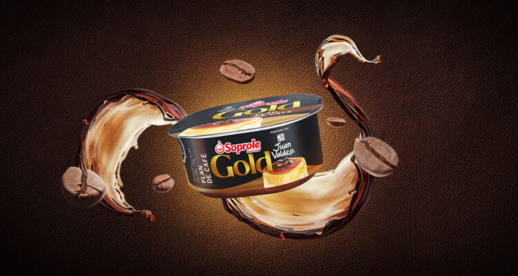 Postre Gold Flan de Café | Soprole, Juan Valdez