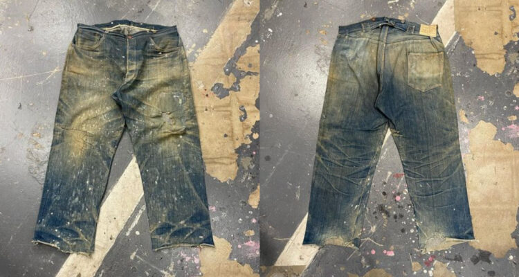 subastan jeans Levi`s del siglo XIX