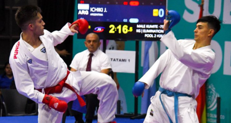 El Karate brinda más medallas para la delegación chilena.