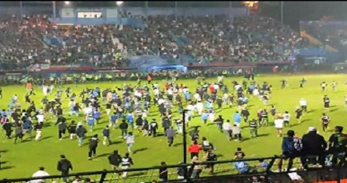 Tragedia en fútbol de Indonesia