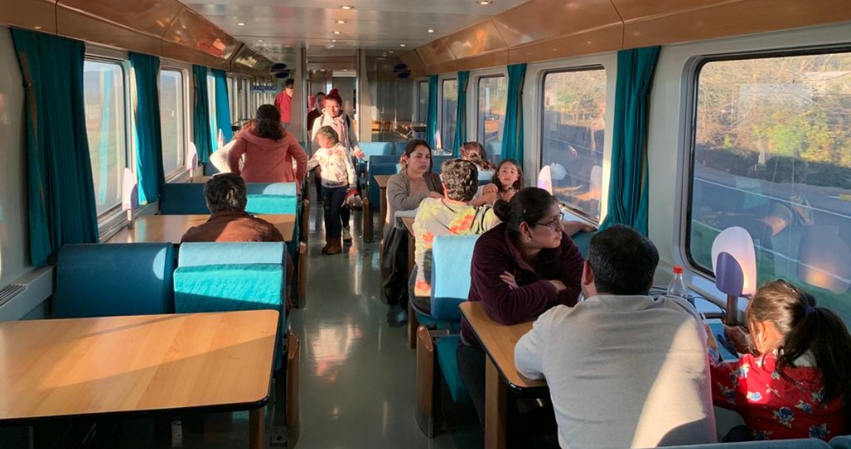 EFE retoma tren Santiago a Concepción este fin de semana largo