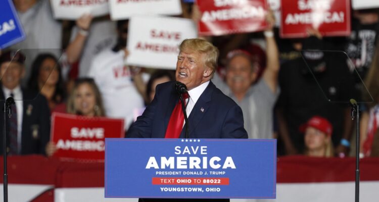 El expresidente estadounidense Donald Trump.