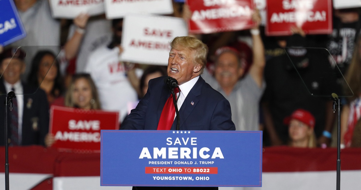 El expresidente estadounidense Donald Trump.