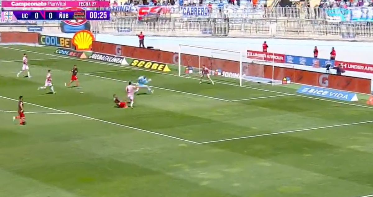 La torpe salida de la UC que casi termina en gol de Ñublense