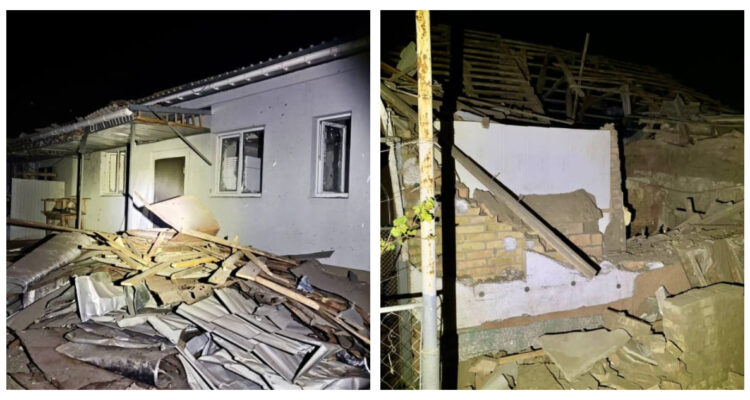 Bombardeo en Ucrania