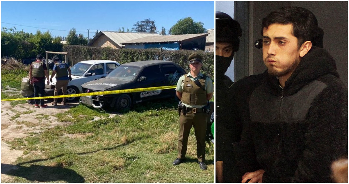 Vehículo de imputado por homicidio de sargento Retamal