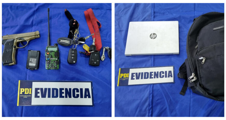 PDI detuvo a sujeto sorprendido con elemento para robar autos en Victoria: tiene amplio prontuario