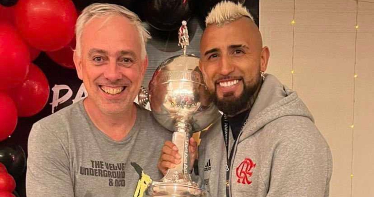 Fernando Felicevich y Arturo Vidal