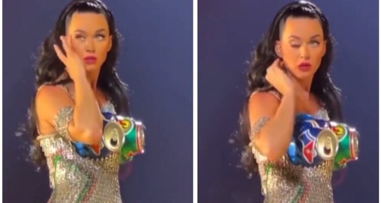 Video de Katy Perry con problemas para levantar párpado de su ojo intriga y preocupa a sus fans