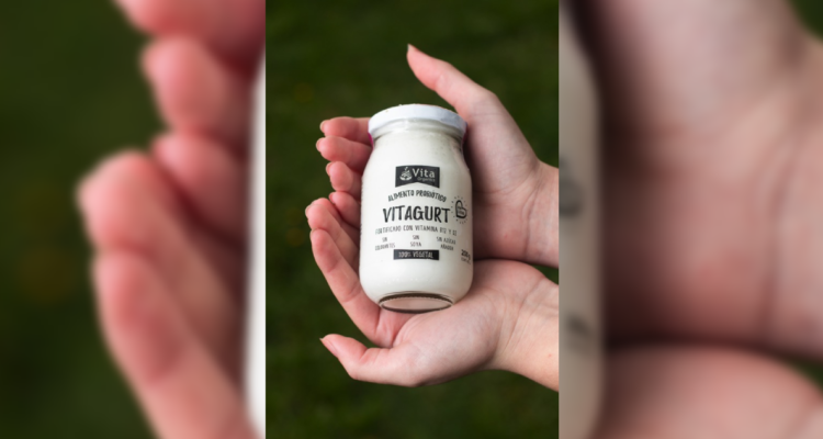 Yoghurt con proteína de lupino