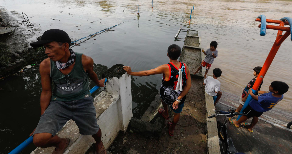 Tormenta en Filipinas