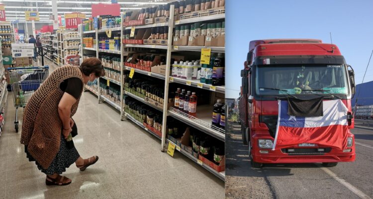 Supermercados admiten que paro de camioneros ya comenzó a afectarles y detallan implicancias