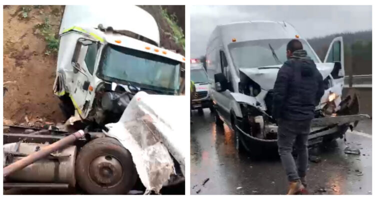 Accidente en Cuesta Esperanza