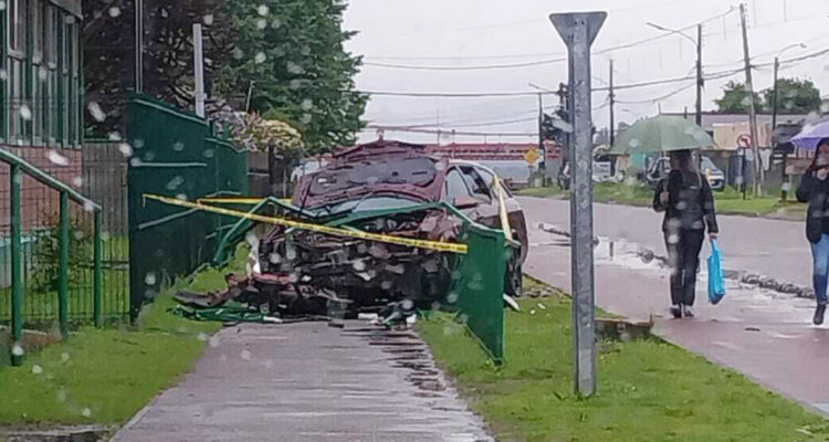 Niña de 8 años muere en accidente de auto en Puerto Aysén: papá conducía en estado de ebriedad