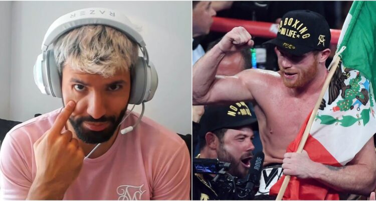Sergio Agüero defiende a Lionel Messi de ‘Canelo’ Álvarez