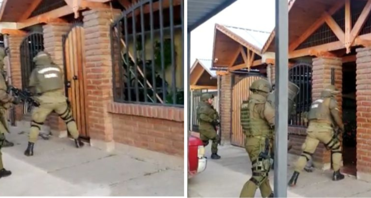 Allanan 20 casas en la región de O´Higgins