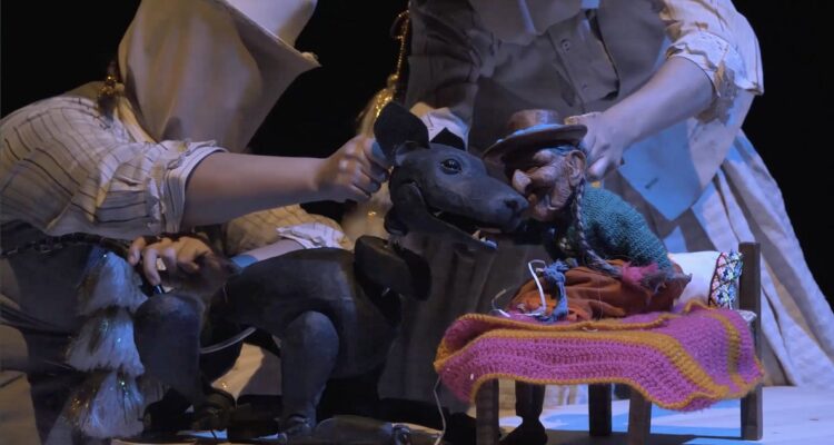 escena de obra Allqu Yana (o por qué los perros negros son mejores)