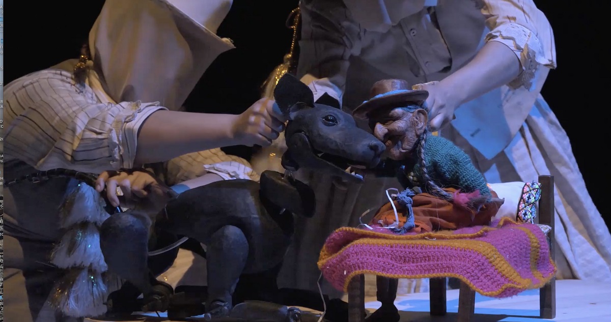 escena de obra Allqu Yana (o por qué los perros negros son mejores)