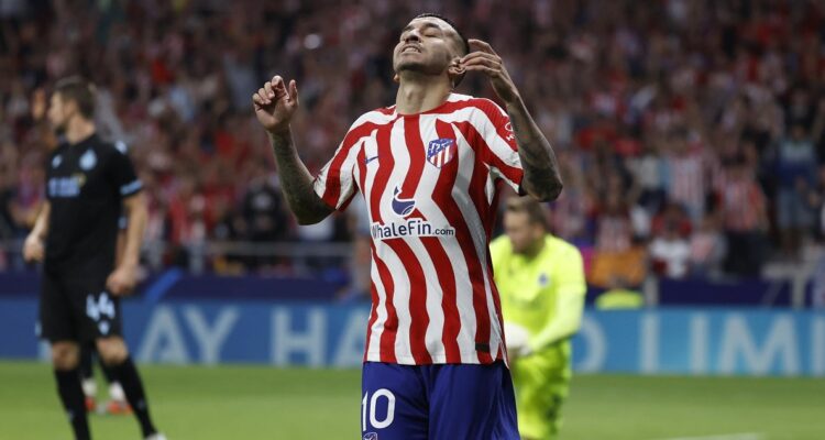 El argentino Ángel Correa se quedó abajo de Qatar 2022.