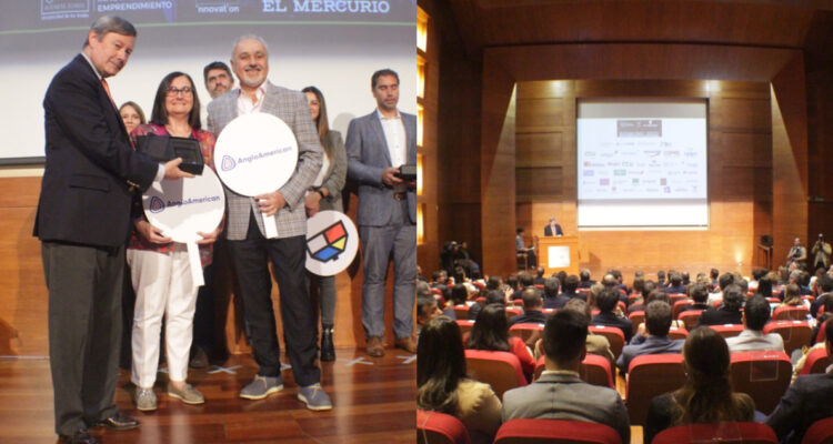 Ranking Most Innovative Companies Chile | Marcela Bocchetto, gerenta de Cambio Climático y Biodiversidad de Anglo American; y Rodrigo Subiabre, vicepresidente de Tecnología e Innovación de Anglo American