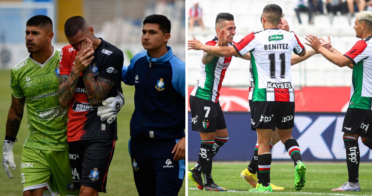 Antofagasta desciende y Palestino a Sudamericana: ANFP confirma fallo