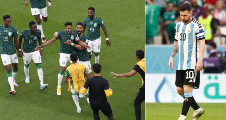 Arabia Saudita está dando batacazo contra Argentina en Qatar