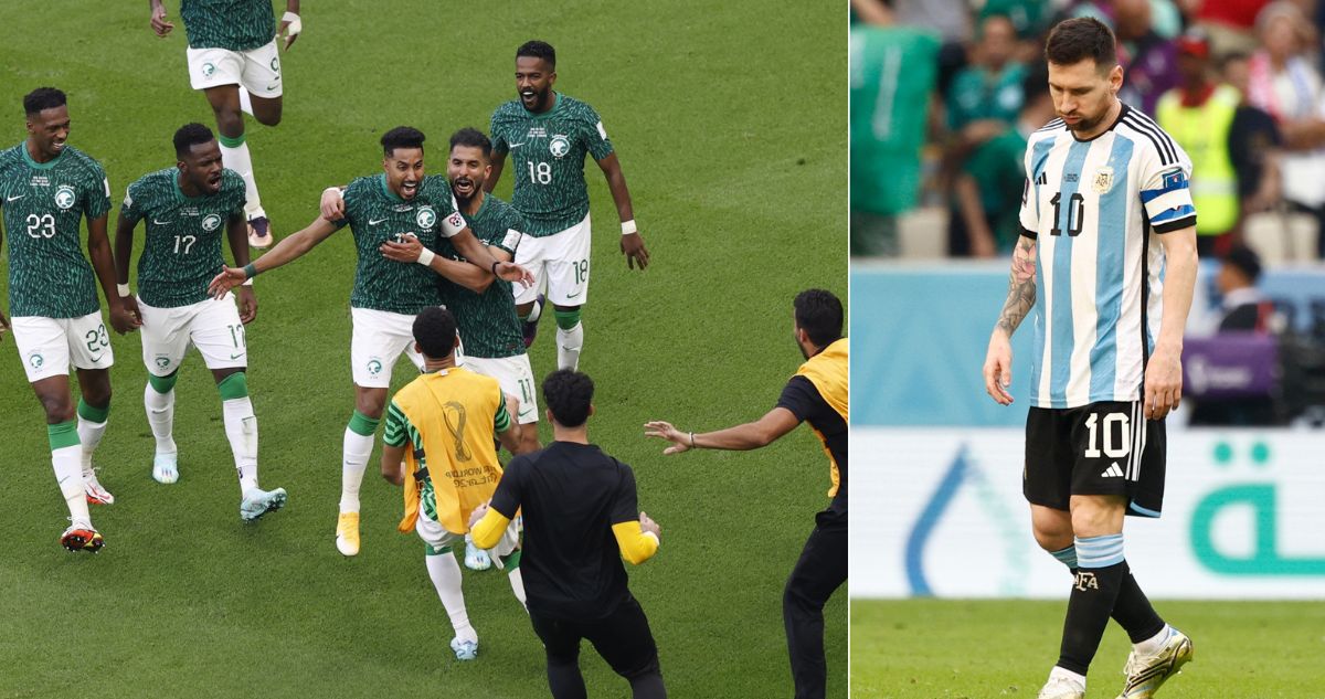 Arabia Saudita está dando batacazo contra Argentina en Qatar