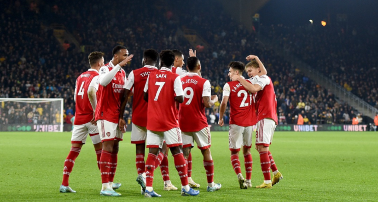 Arsenal vence a Wolves y es líder de la Premier League antes del parón del Mundial,