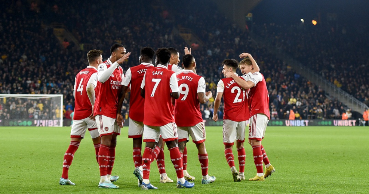 Arsenal vence a Wolves y es líder de la Premier League antes del parón del Mundial,