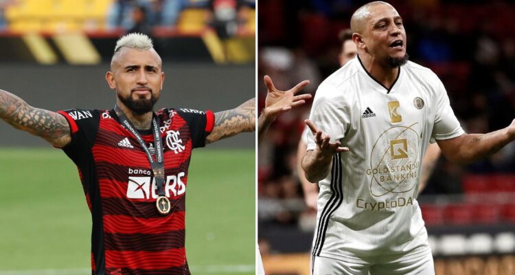Arturo Vidal reacciona a dardos de Roberto Carlos y lo provoca en redes
