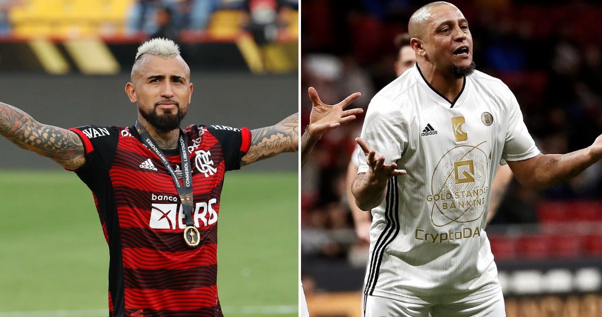 Arturo Vidal reacciona a dardos de Roberto Carlos y lo provoca en redes