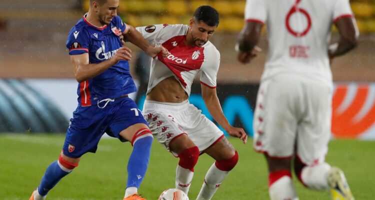 AS Mónaco de Guillermo Maripán superó al Estrella Roja.