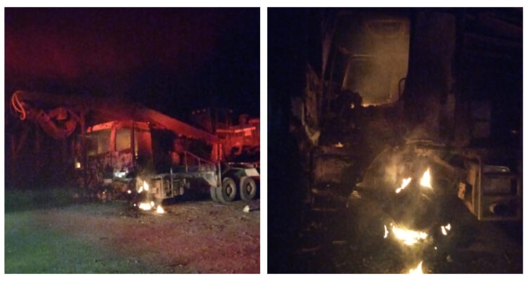 Ataque incendiario en Cobquecura