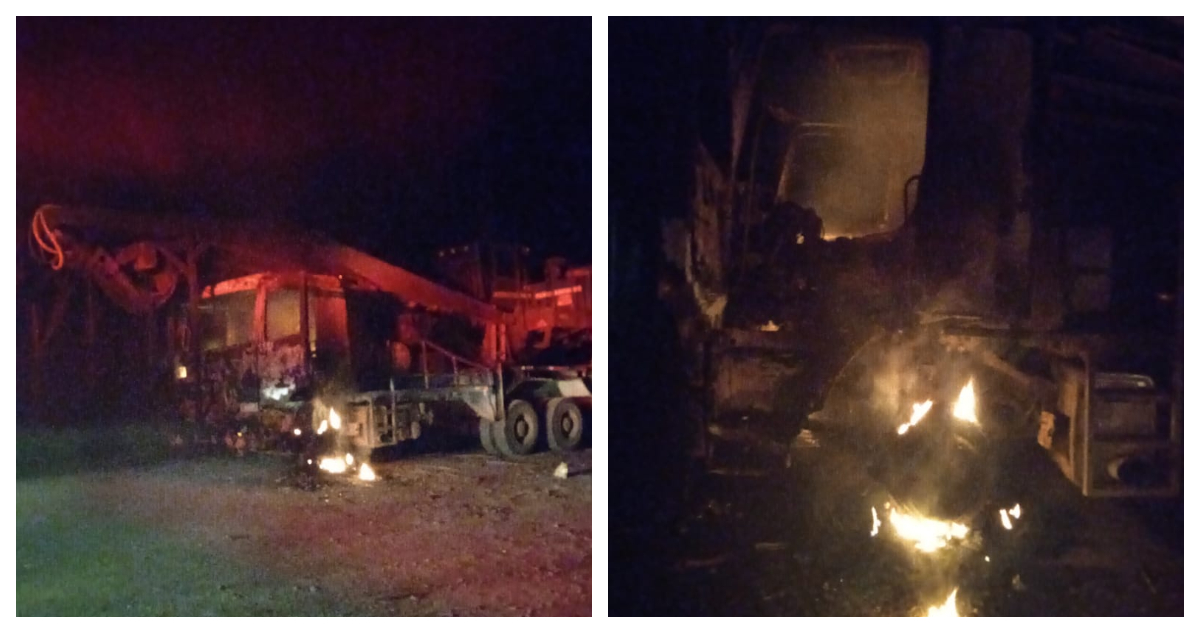 Ataque incendiario en Cobquecura