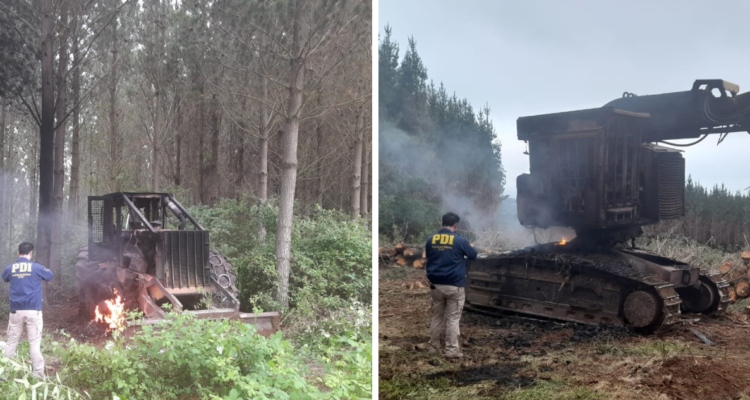 Ataque incendiario en Lautaro