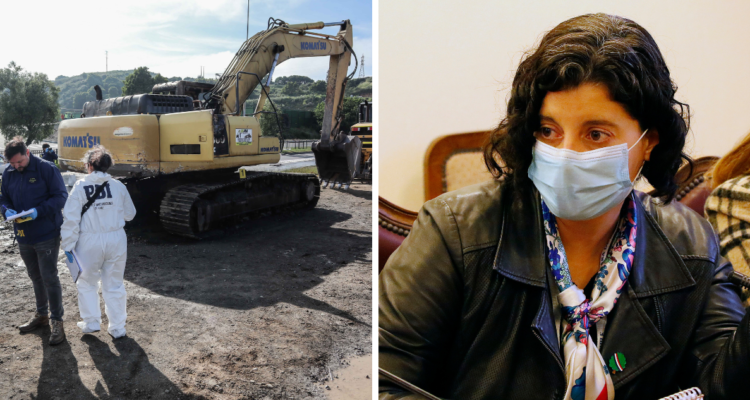 ataques incendiarios en Concepción