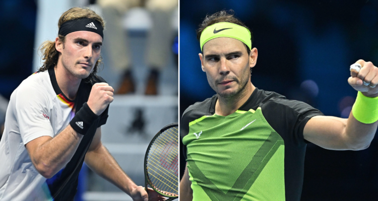 Tsitsipas eliminó a Medvedev y Nadal se despidió con una victoria ante Casper Ruud en el ATP Finals.