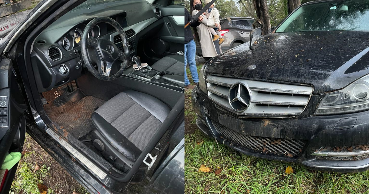 Automóvil fue chocado mientras permanecía en corralón de Cañete