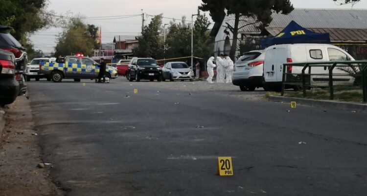 Tres asesinados deja balacera en La Florida: se percutaron alrededor de 70 disparos