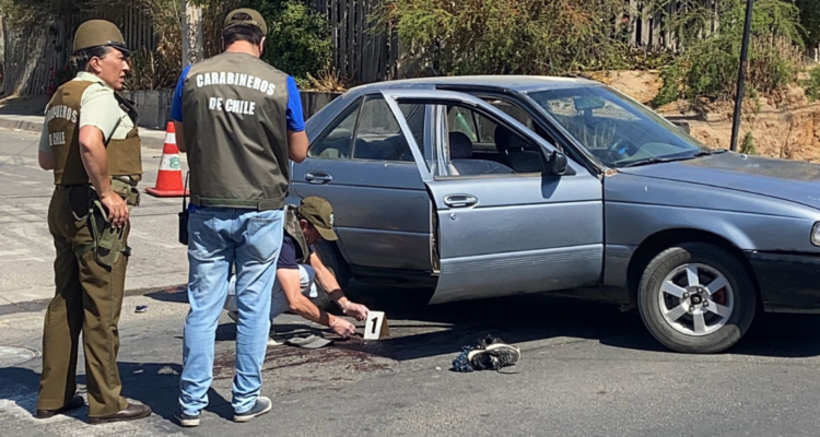 hombres vehículo Quilpué