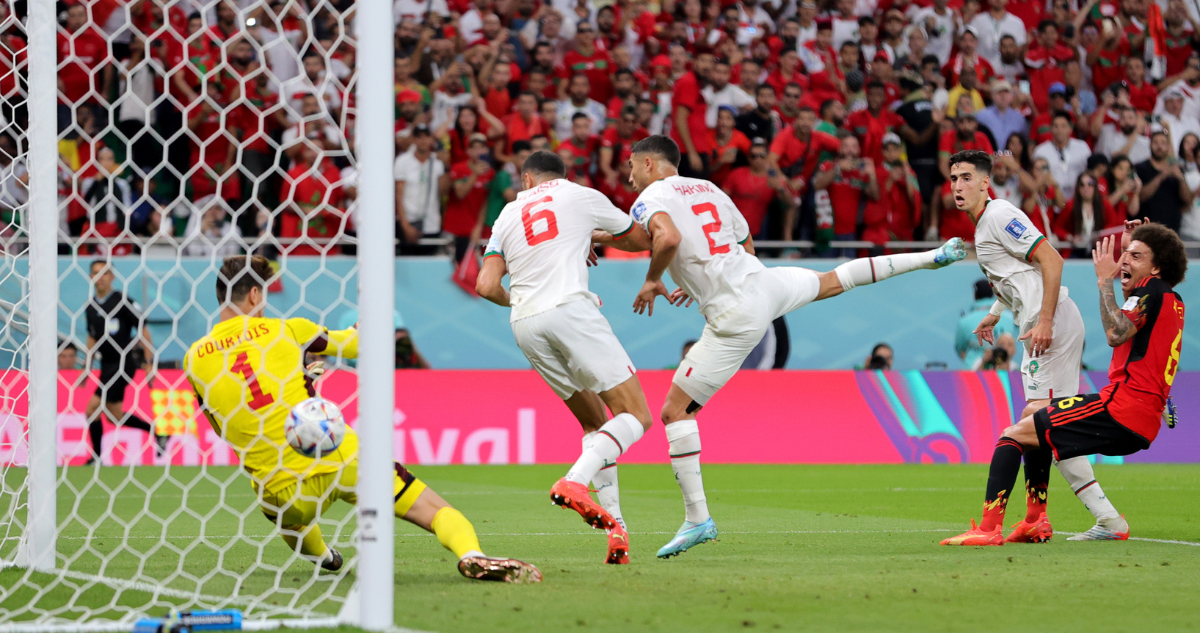 Anulan gol de Marruecos.