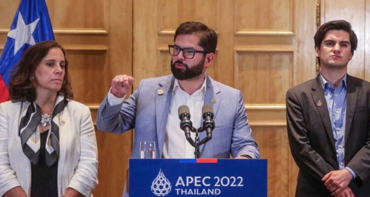 Boric en APEC 2022