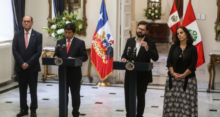 Presidentes Boric y Castillo