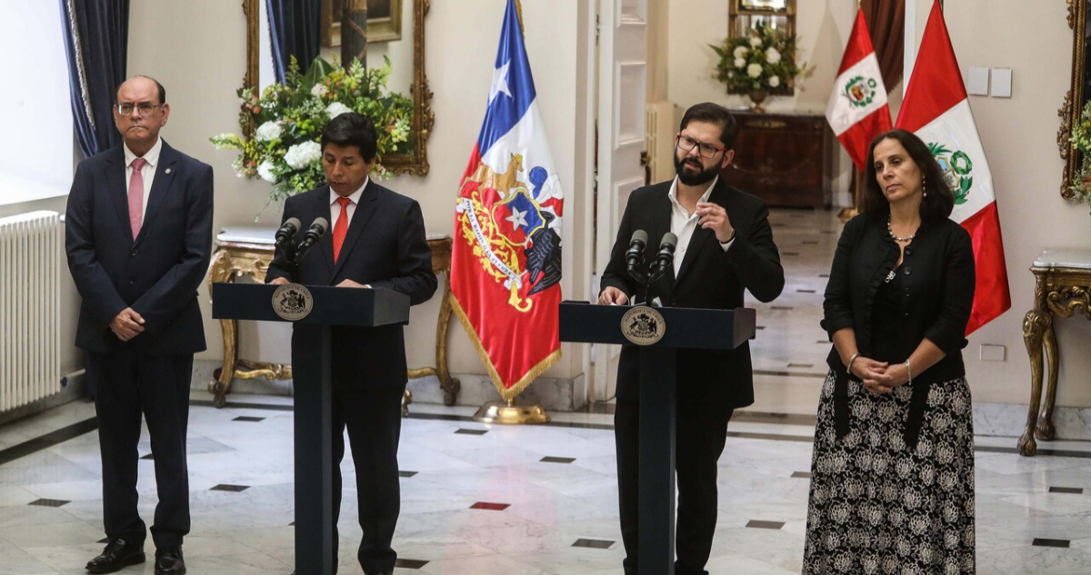 Presidentes Boric y Castillo