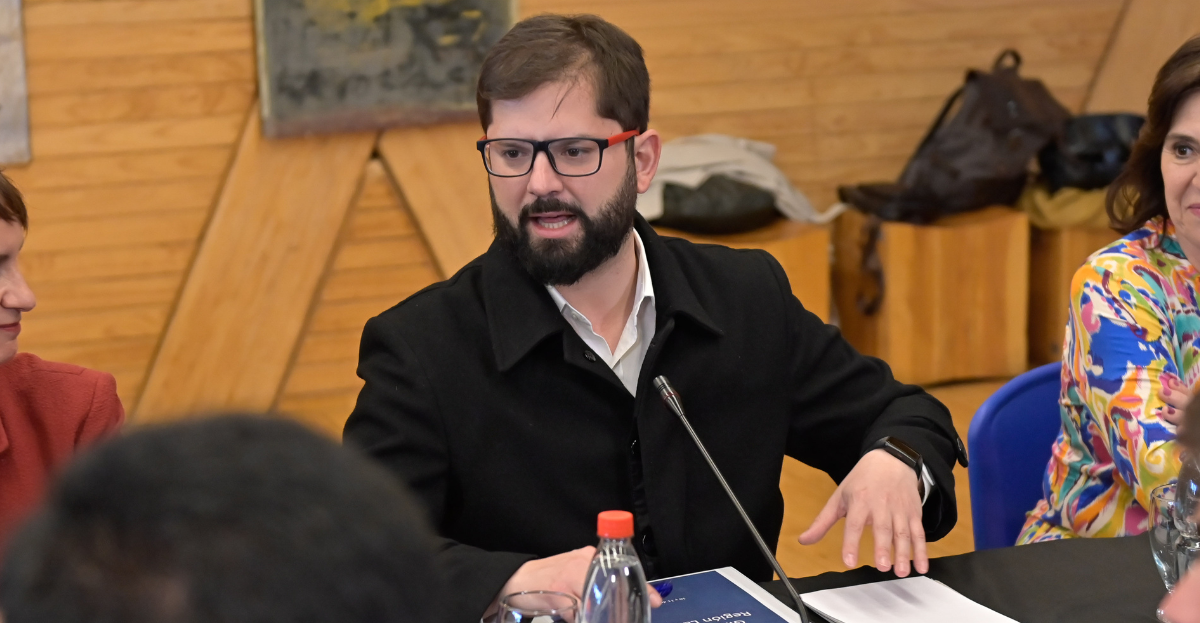 Boric propone comisión por la paz
